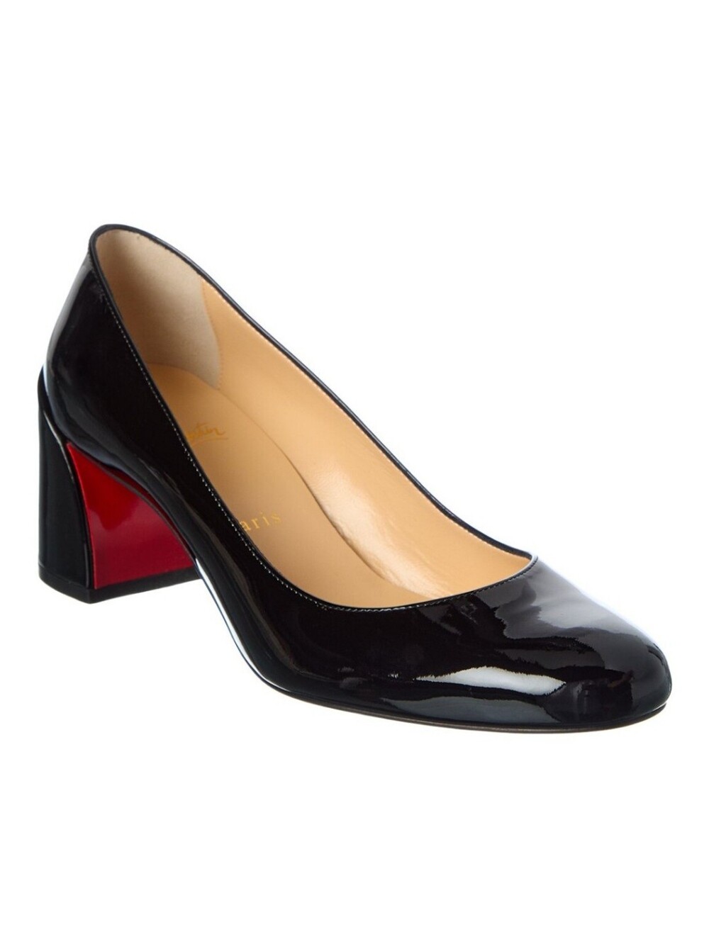 $945 Christian Louboutin Miss Sab 55mm Patent Leather Pump 40 US 10 BNIB